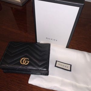 Gucci GG Marmont card case wallet